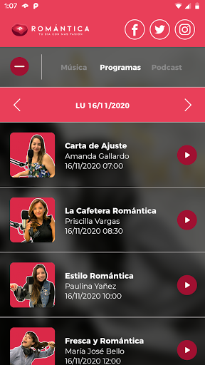 Romántica Screen 3