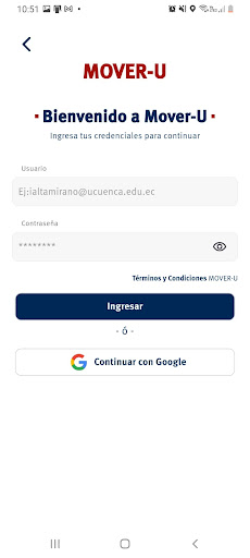 UCuenca Mover-U Screen 3