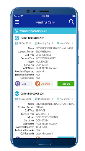 Brother Support Screen 3