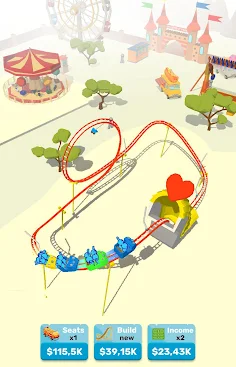 Theme Park 3D: Coaster Builder - Screenshot 1