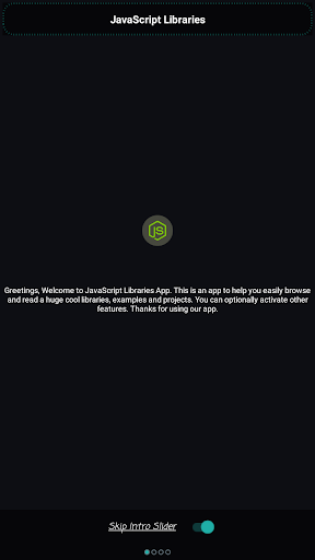 Screenshot of JavaScript Libraries
