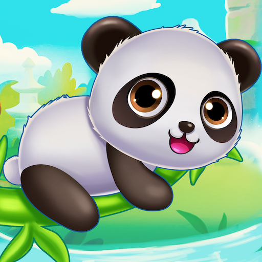 Panda caretaker pet salon game  Icon