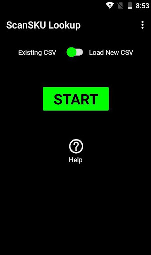 Android application Barcode Scan Database screenshort