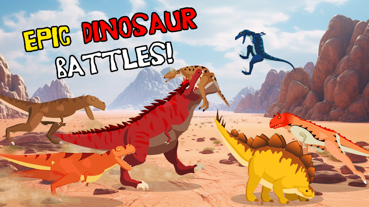 T-Rex Fights Dinosaurs - 0.18 - (Android)