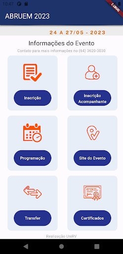 Android application Abruem 2023 screenshort