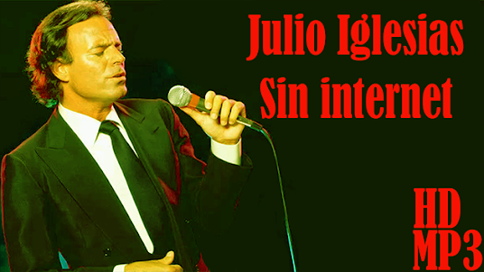 Julio Iglesais sin internet