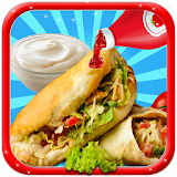 Shawarma Maker Fever - Chicken & vegetable Roll icon