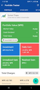 Nepsealpha NEPSE app Portfolio v1.0.1 (Unlimited Money) Free For Android 5