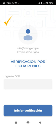Vericheck - Biometria Facial Screen 3