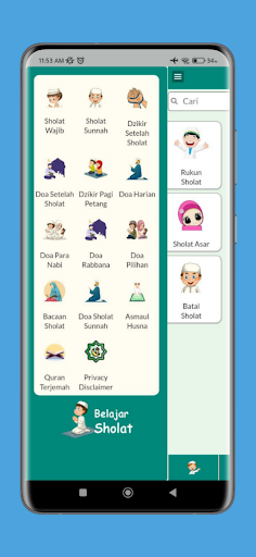 Belajar Sholat Screen 3