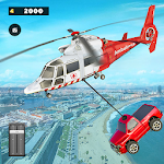 Cover Image of Herunterladen 911 Helicopter Flying Rescue City Simulator 1.3 APK