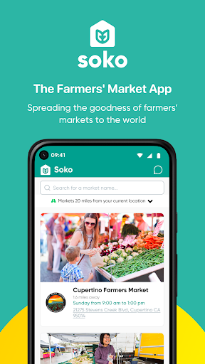 Android application Soko Farmers' Market App screenshort