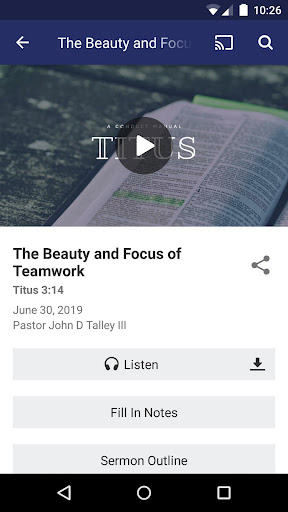 Calvary Bible Church-NH Screen 3