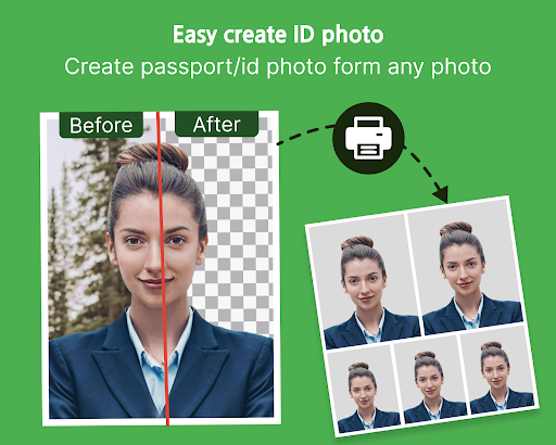 Android application Passport Photo - ID Photo App screenshort