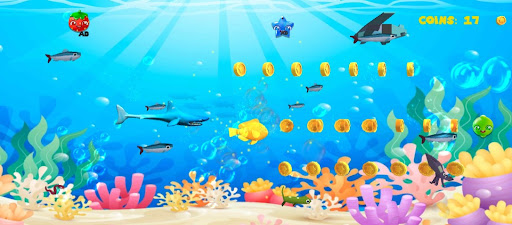 Runner Game:Fish Frenzy Runner Screen 2
