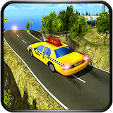 Taxi Driver Hill Mountain 3D icon
