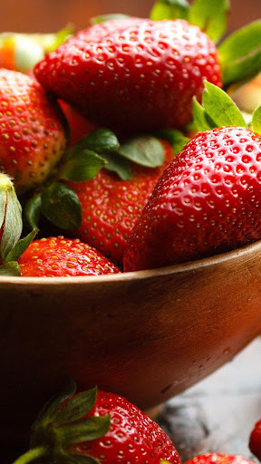 Strawberry Live Wallpaper Screen 3