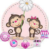 Monkey Cute Theme icon