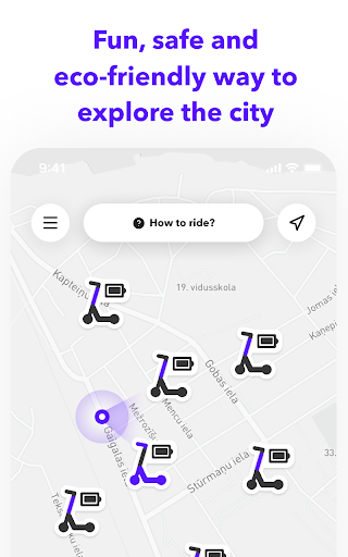 Android application Guest Mobility screenshort