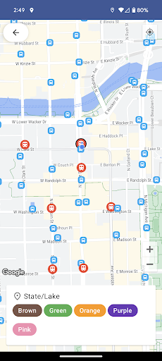 Transit Tracks: Chicago CTA Screenshot 3 - AppWisp.com