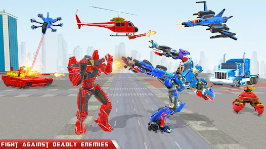 Flying Police Robot Hero Games – Apps no Google Play