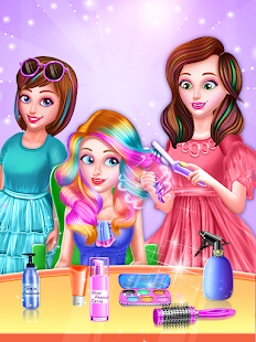 Unique hairstyle hair do design game for girls apkdebit screenshots 1