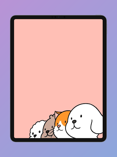 Kawaii Puppy Wallpaper 4K