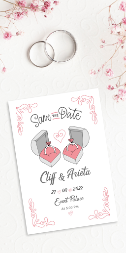Android application Invitation Maker, Card Creator screenshort