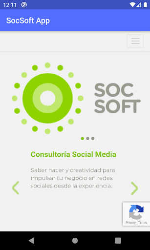 SocSoft App Screen 3