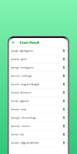 Grade 11 Exam Result Myanmar
