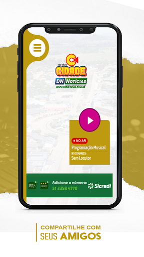 Web Rádio Cidade MT Screen 3