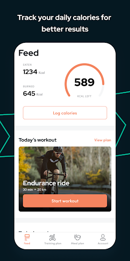 Screenshot of Cycling Diet