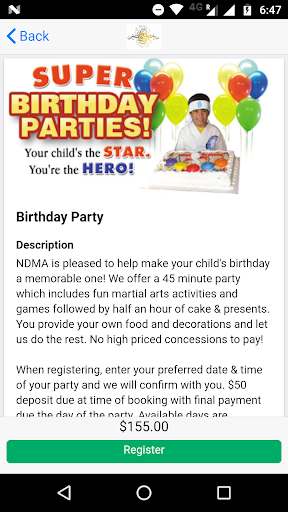App screenshot