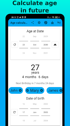 Age Calculator - How old am I? Screen 2