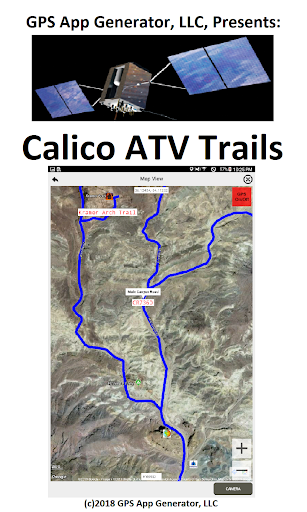 Android application Calico ATV OHV Trails screenshort