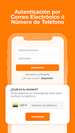 Vista previa de la aplicación