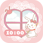 Cover Image of Download mochimichan-Cute Clock-Free  APK