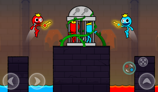 Red and Blue Stickman 2 MOD APK (Unlimited Skin, Lives) 16
