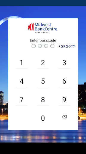 Android application Midwest BankCentre screenshort