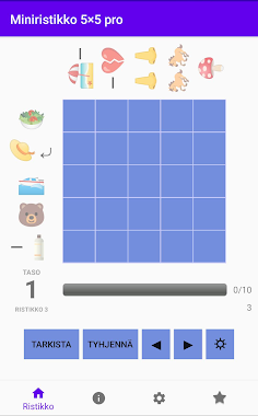 Miniristikko 5×5 pro - Screenshot 3