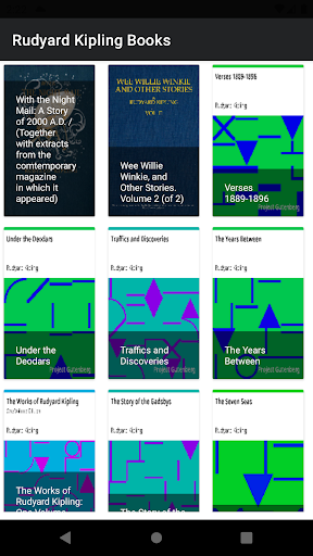 Rudyard Kipling Books Screen 2