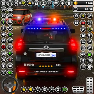 Drive Police Parking Car Games apk