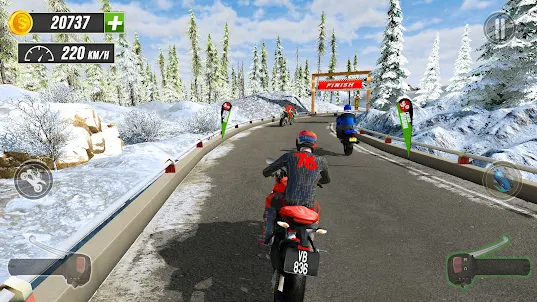 Heavy Bike Racing Motor Tour