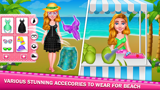 Summer Beach Girl : Fun Activity screenshots apk mod 2