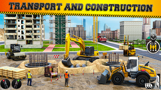 3D Construction Vehicle Games
