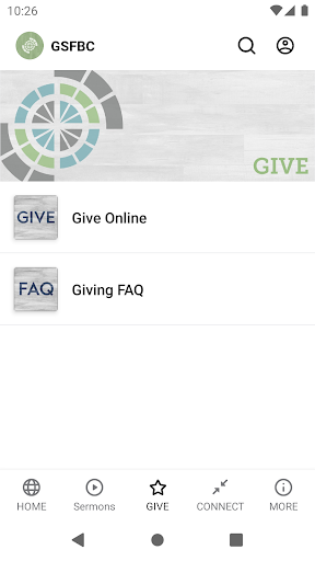 Geyer Springs FBC Screen 3