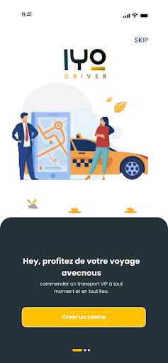 Android application Iyo Driver screenshort