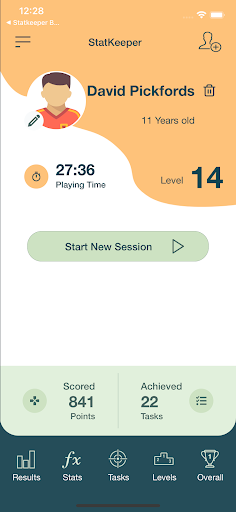 Android application IceHockey StatKeeper screenshort