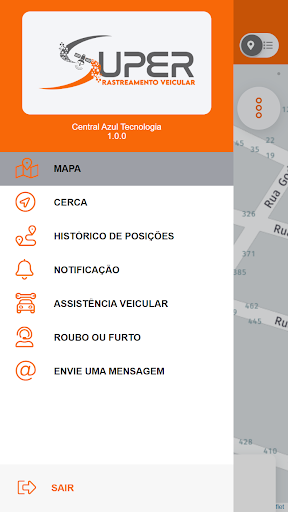 Android application Super Rastreamento screenshort