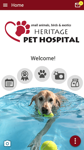 Android application Heritage Pet screenshort